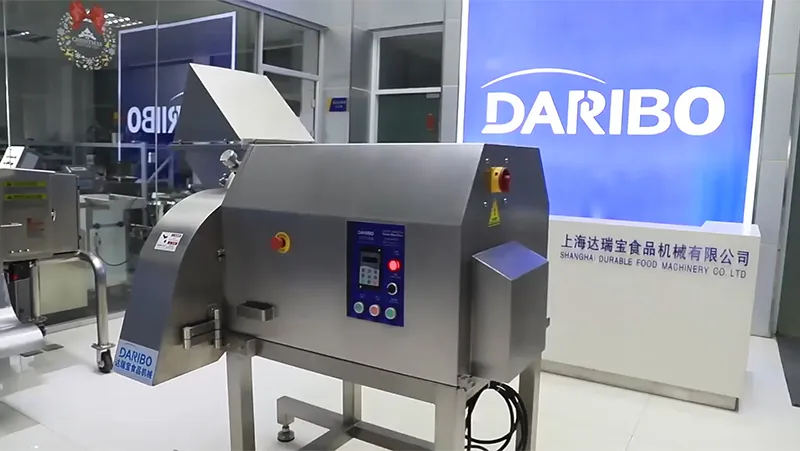Máy thái hạt lựu thịt đông lạnh 3D (dành cho thịt có xương và không xương), DRB-D350