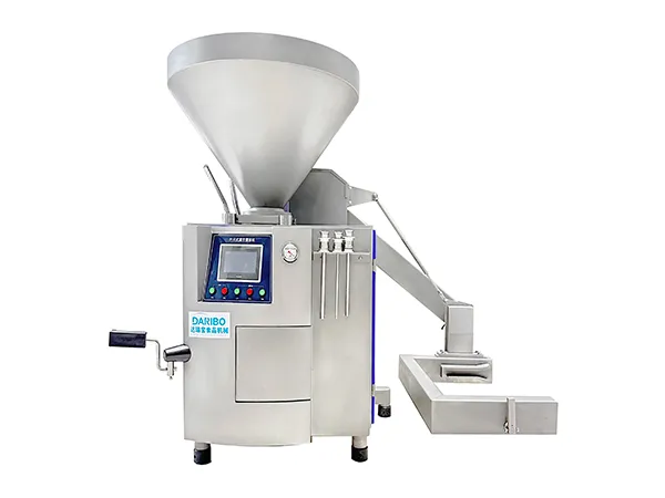 Máy nhồi xúc xích chân không