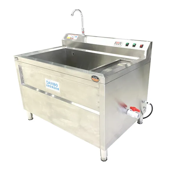 Máy rửa củ quả công nghiệp sục khí